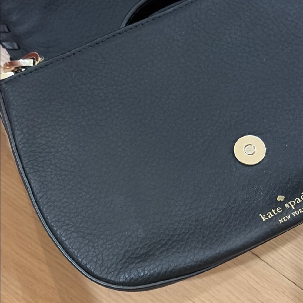 Kate Spade Black Floral Purse - Picture 2 of 5